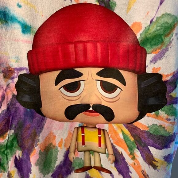 NWOT Cheech and Chong Tie Dye T-shirt - Cheech - Picture 1 of 5